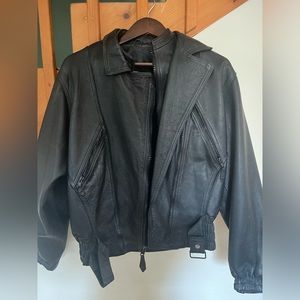 Vintage 90’s women’s motorcycle jacket